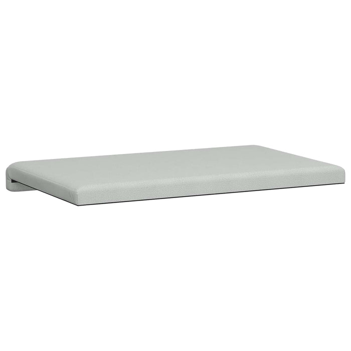 Perna pentru bancă Catifea Texturată Gri deschis Adâncime 35 cm WALTI