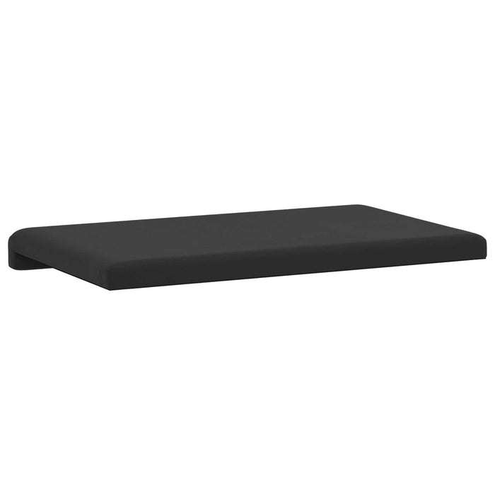Perna pentru bancă Catifea Texturată Negru Adâncime 35 cm WALTI
