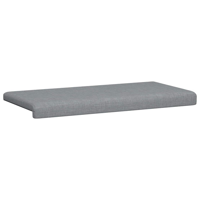 Perna pentru bancă Țesătură Gri deschis Adâncime 35 cm WALTI