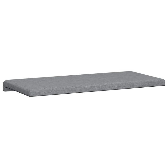 Perna pentru bancă Țesătură Gri deschis Adâncime 35 cm WALTI