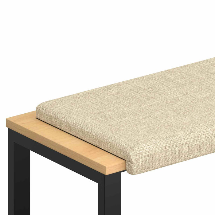 Perna pentru bancă Țesătură Crem Adâncime 35 cm WALTI