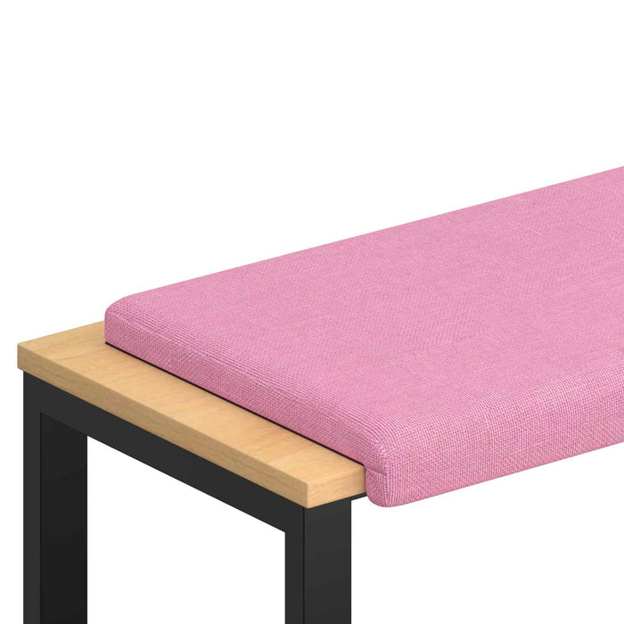 Perna pentru bancă Țesătură Roz Adâncime 35 cm WALTI