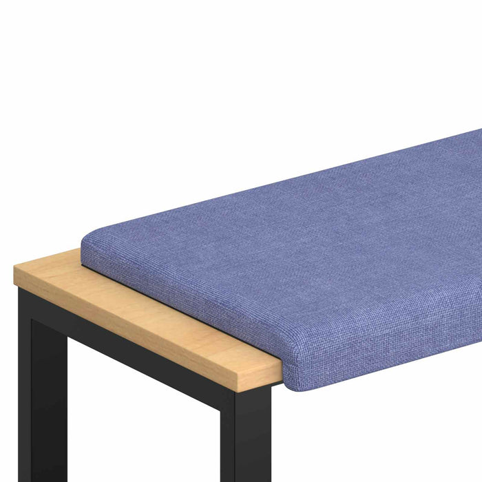 Perna pentru bancă Țesătură Albastru Jeans Adâncime 35 cm WALTI