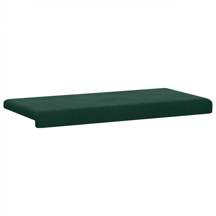 Perna pentru bancă Catifea Verde închis Adâncime 35 cm WALTI
