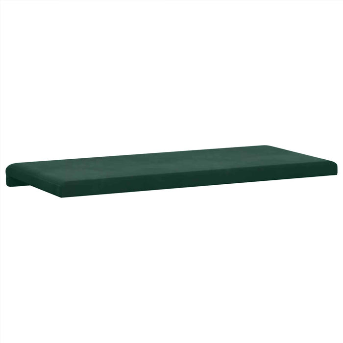 Perna pentru bancă Catifea Verde închis Adâncime 35 cm WALTI