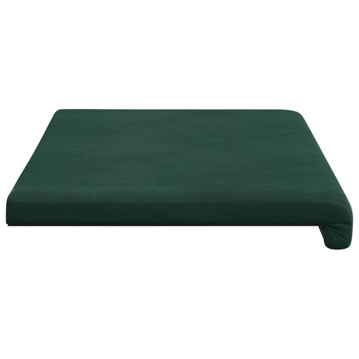 Perna pentru bancă Catifea Verde închis Adâncime 35 cm WALTI
