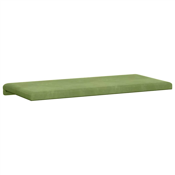 Perna pentru bancă Catifea Verde deschis Adâncime 35 cm WALTI