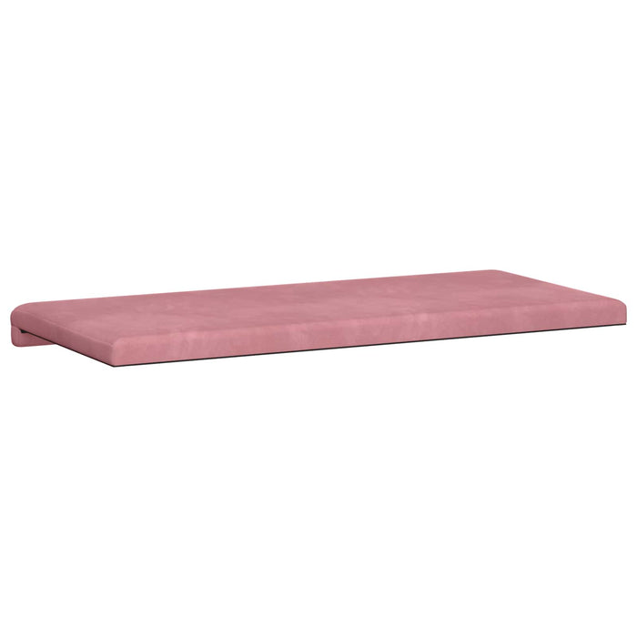 Perna pentru bancă Catifea Roz Adâncime 35 cm WALTI
