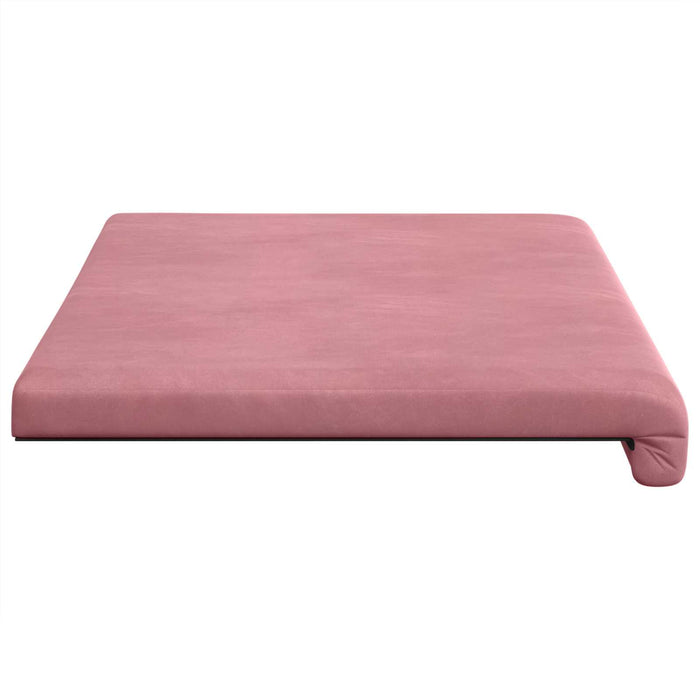 Perna pentru bancă Catifea Roz Adâncime 35 cm WALTI