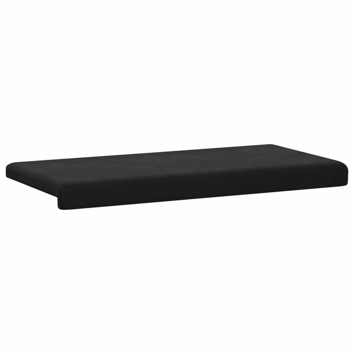 Perna pentru bancă Catifea Negru Adâncime 35 cm WALTI