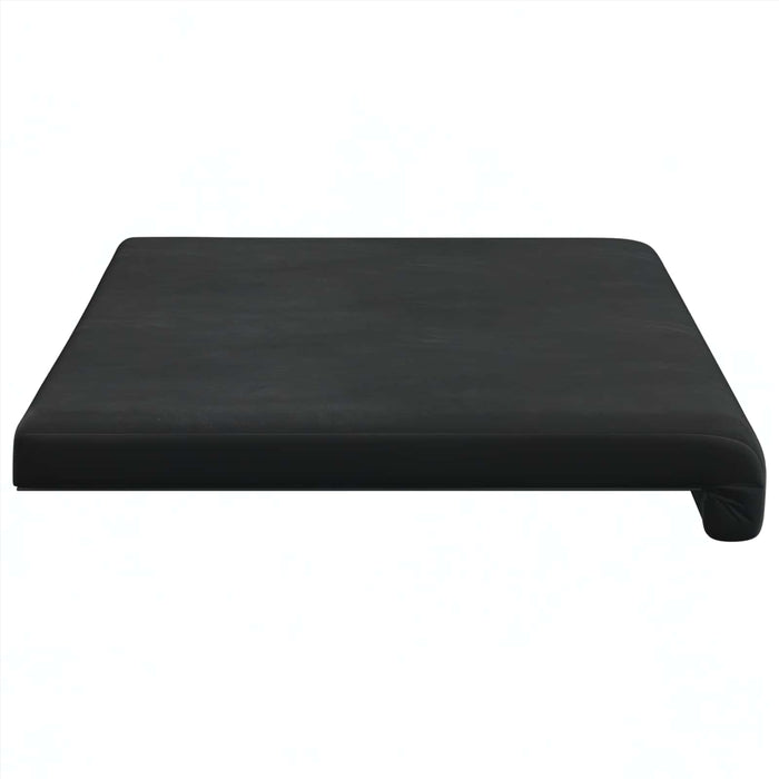 Perna pentru bancă Catifea Negru Adâncime 35 cm WALTI