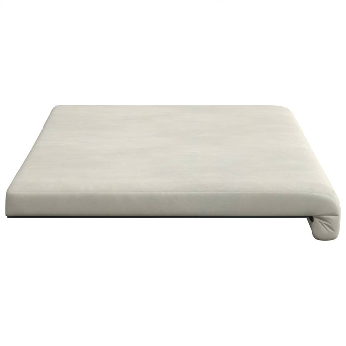 Perna pentru bancă Catifea Crem Adâncime 35 cm WALTI