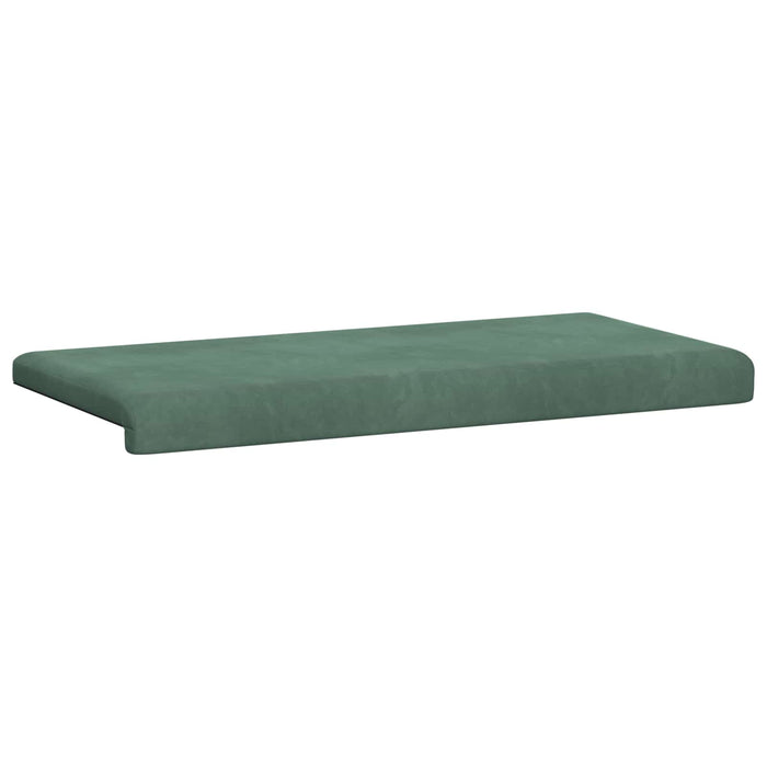 Perna pentru bancă Catifea Verde Mării Adâncime 35 cm WALTI