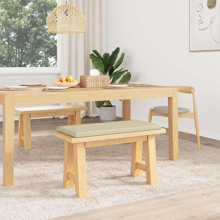 Perna pentru bancă Piele artificială Crem Adâncime 35 cm WALTI