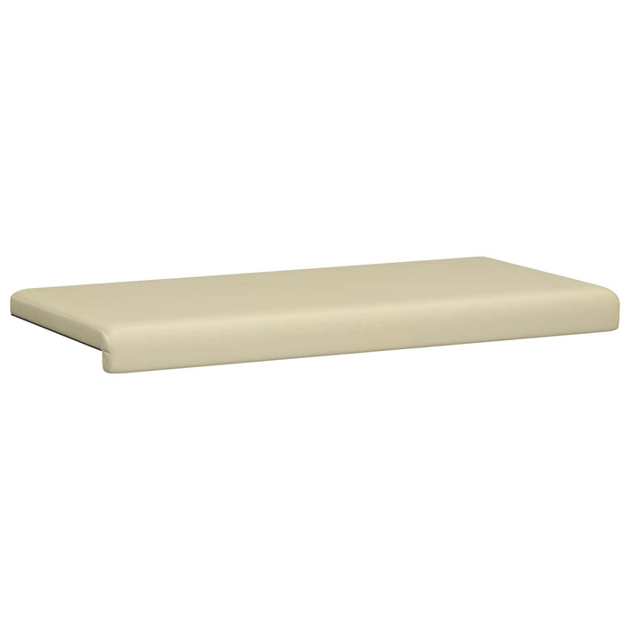 Perna pentru bancă Piele artificială Crem Adâncime 35 cm WALTI