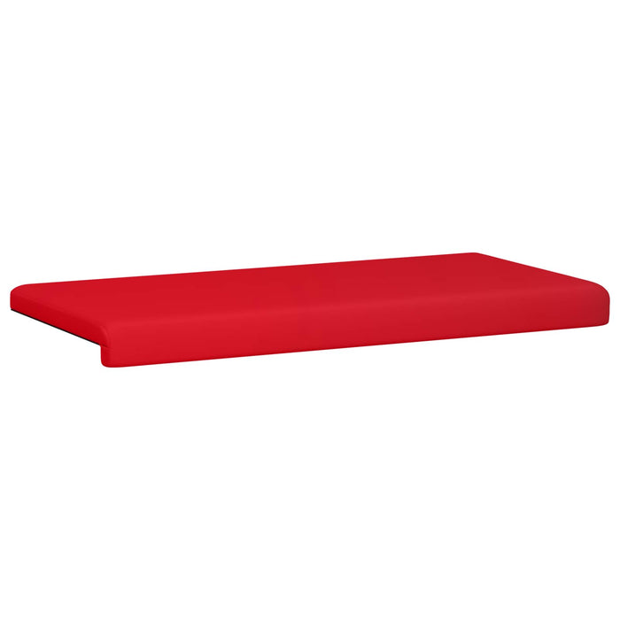 Perna pentru bancă Piele artificială Roșu Adâncime 35 cm WALTI