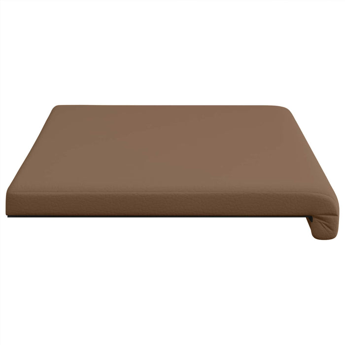 Perna pentru bancă Piele artificială Cappuccino Adâncime 35 cm WALTI
