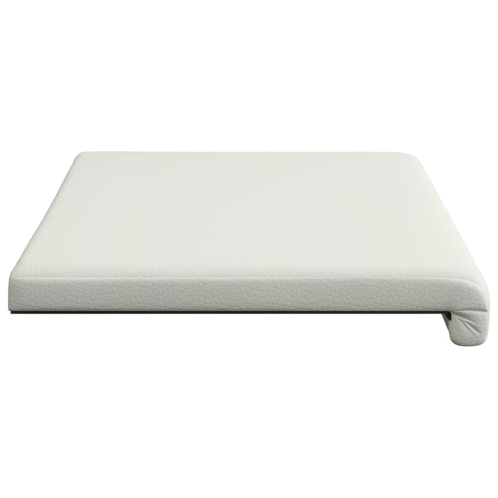 Perna pentru bancă Piele artificială Alb Adâncime 35 cm WALTI