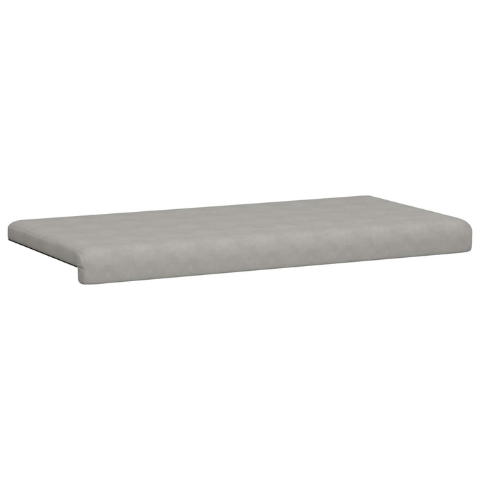 Perna pentru bancă Microfibră Gri deschis Adâncime 35 cm WALTI