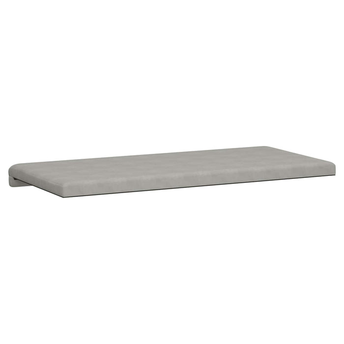 Perna pentru bancă Microfibră Gri deschis Adâncime 35 cm WALTI