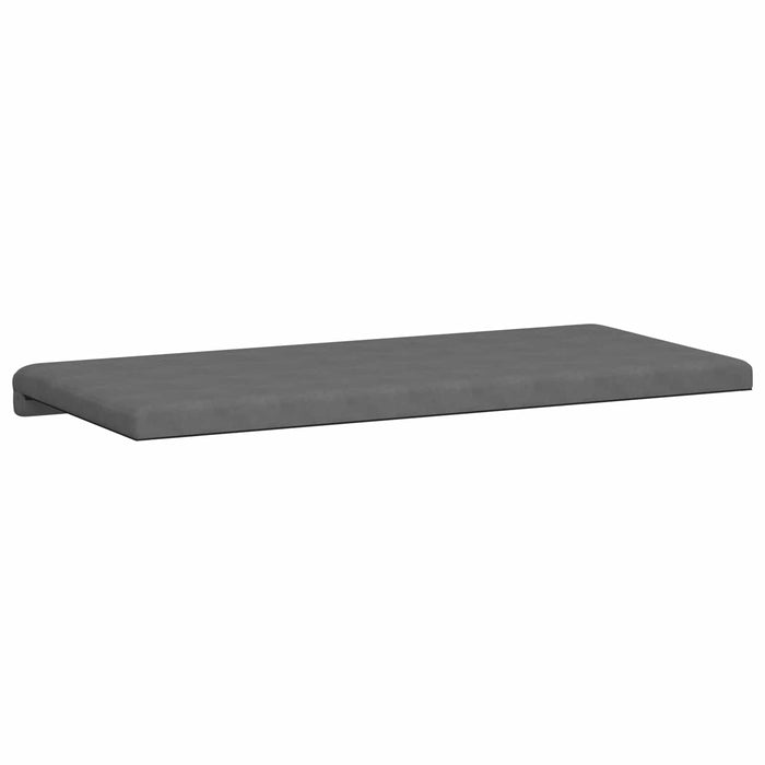 Perna pentru bancă Microfibră Gri închis Adâncime 35 cm WALTI