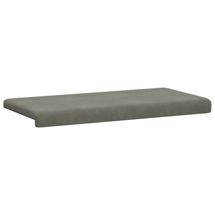 Perna pentru bancă cord Gri deschis Adâncime 35 cm WALTI
