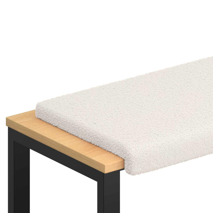 Perna pentru bancă Țesătura Sherpa Crem Adâncime 35 cm WALTI