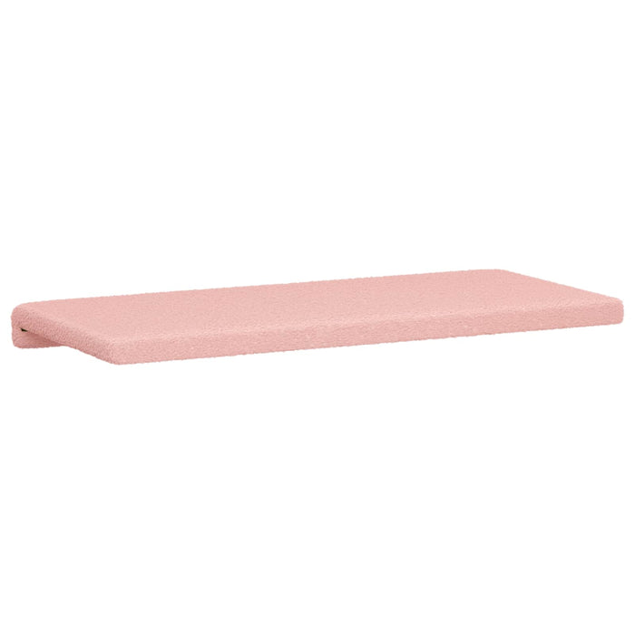 Perna pentru bancă Țesătura Sherpa Roz Adâncime 35 cm WALTI