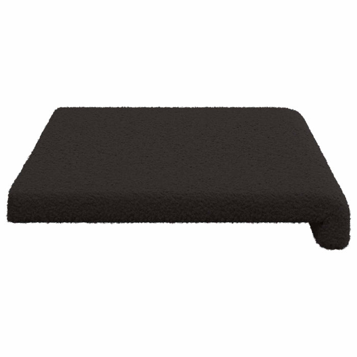 Perna pentru bancă Țesătura Sherpa Negru Adâncime 35 cm WALTI