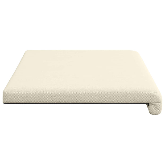 Perna pentru bancă Catifea Texturată Crem Adâncime 35 cm WALTI