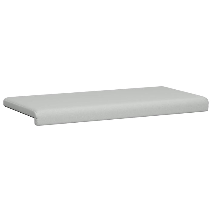 Perna pentru bancă Catifea Texturată Gri deschis Adâncime 35 cm WALTI