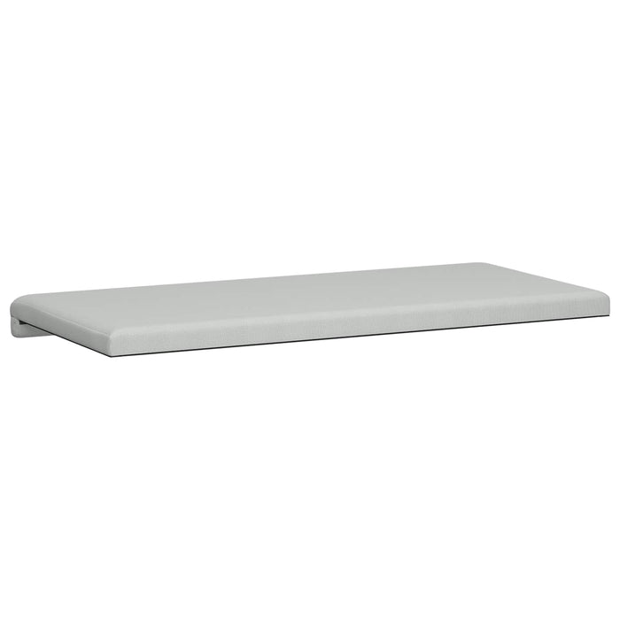 Perna pentru bancă Catifea Texturată Gri deschis Adâncime 35 cm WALTI