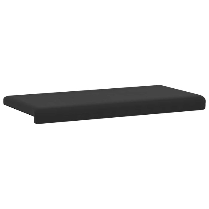 Perna pentru bancă Catifea Texturată Negru Adâncime 35 cm WALTI