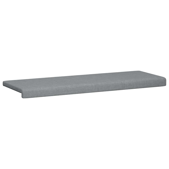 Perna pentru bancă Țesătură Gri deschis Adâncime 35 cm WALTI