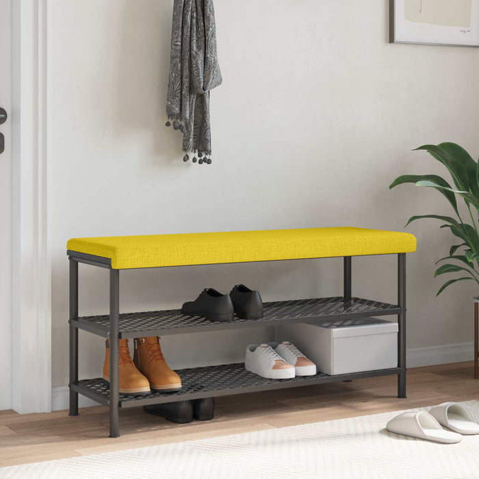 Perna pentru bancă Țesătură Galben Deschis Adâncime 35 cm WALTI