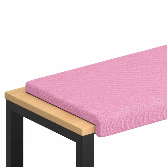 Perna pentru bancă Țesătură Roz Adâncime 35 cm WALTI