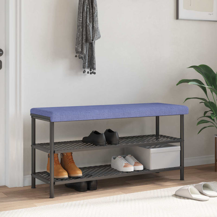 Perna pentru bancă Țesătură Albastru Jeans Adâncime 35 cm WALTI
