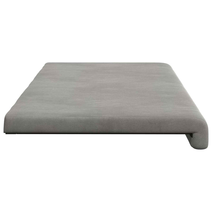 Perna pentru bancă Catifea Gri deschis Adâncime 35 cm WALTI