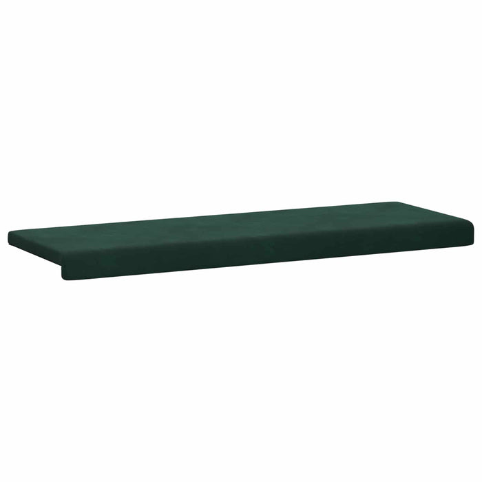 Perna pentru bancă Catifea Verde închis Adâncime 35 cm WALTI