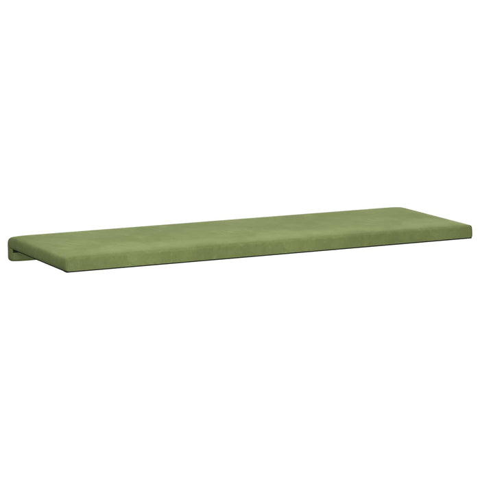 Perna pentru bancă Catifea Verde deschis Adâncime 35 cm WALTI
