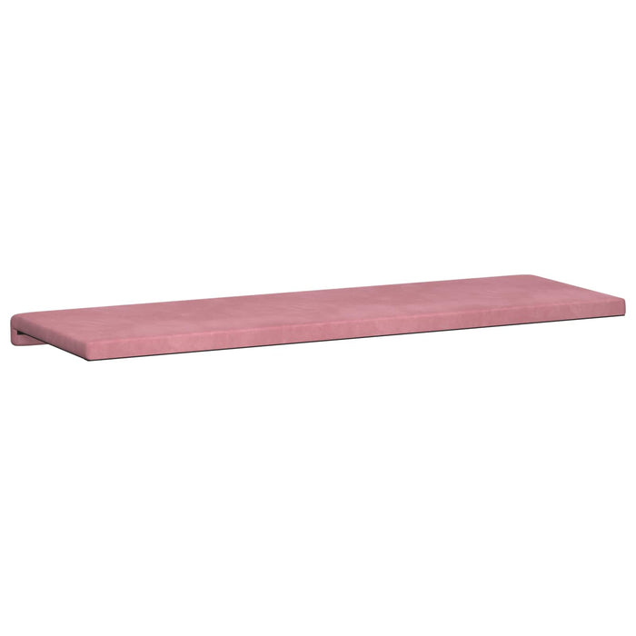 Perna pentru bancă Catifea Roz Adâncime 35 cm WALTI
