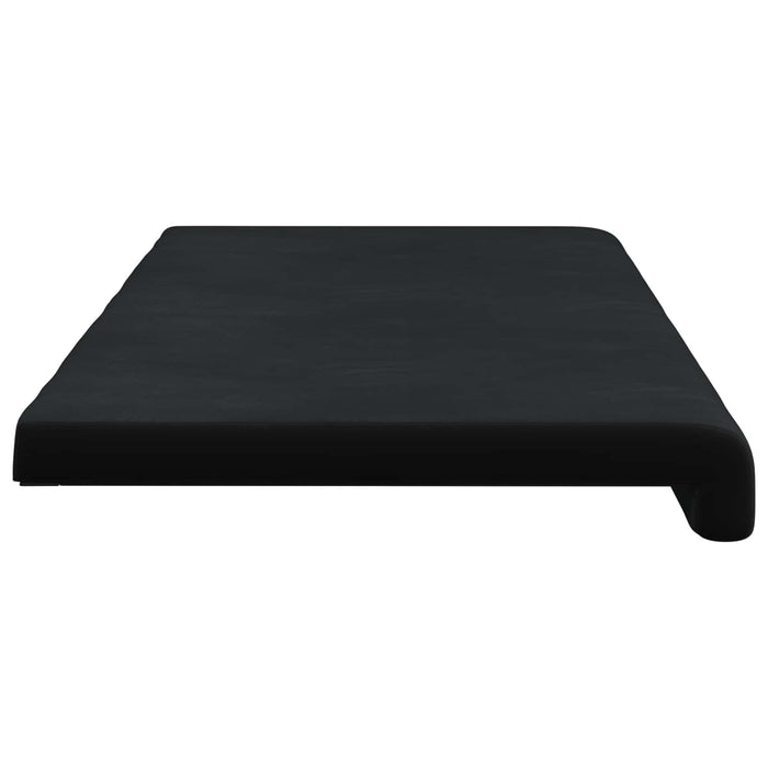Perna pentru bancă Catifea Negru Adâncime 35 cm WALTI