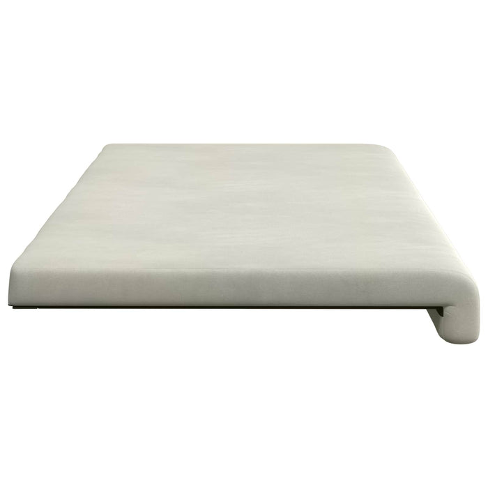 Perna pentru bancă Catifea Crem Adâncime 35 cm WALTI