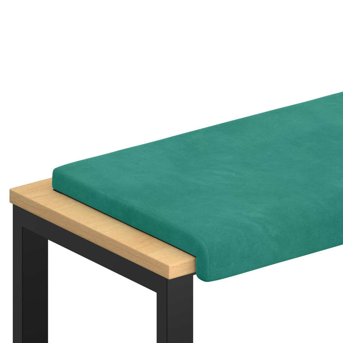 Perna pentru bancă Catifea Turcoaz Adâncime 35 cm WALTI