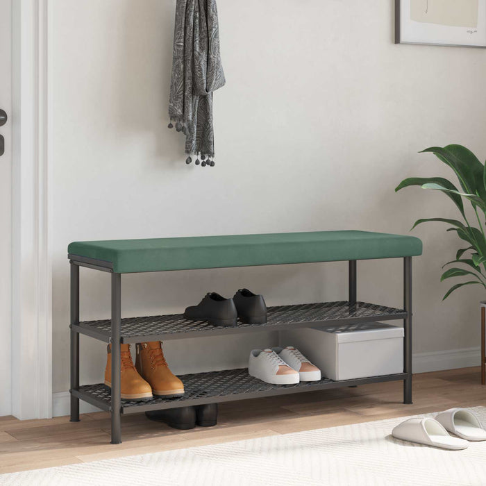 Perna pentru bancă Catifea Verde Mării Adâncime 35 cm WALTI
