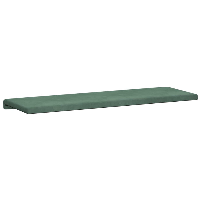 Perna pentru bancă Catifea Verde Mării Adâncime 35 cm WALTI
