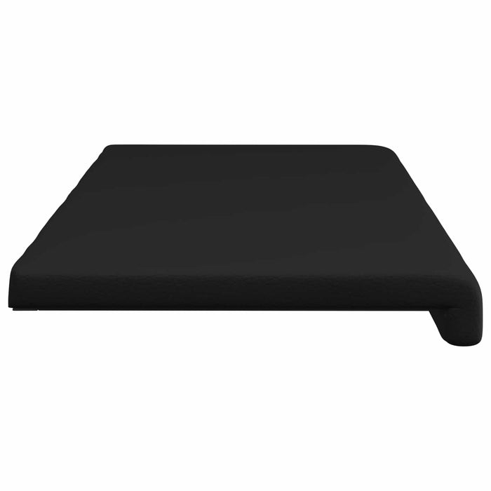 Perna pentru bancă Piele artificială Negru Adâncime 35 cm WALTI