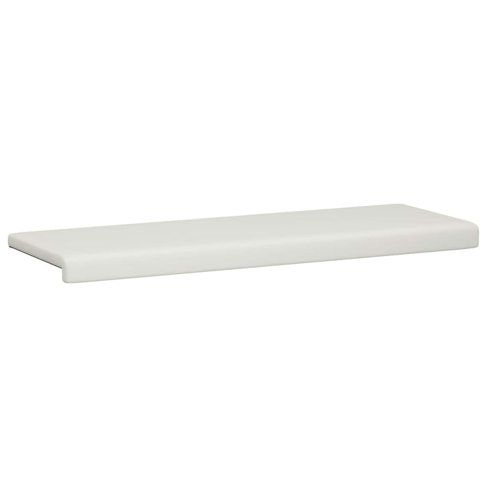 Perna pentru bancă Piele artificială Alb Adâncime 35 cm WALTI