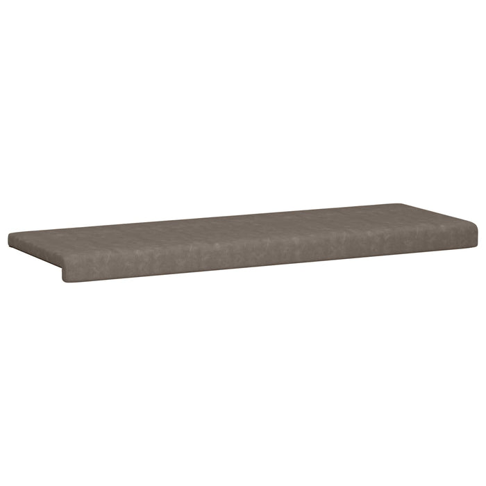 Perna pentru bancă Piele artificială Gri Adâncime 35 cm WALTI