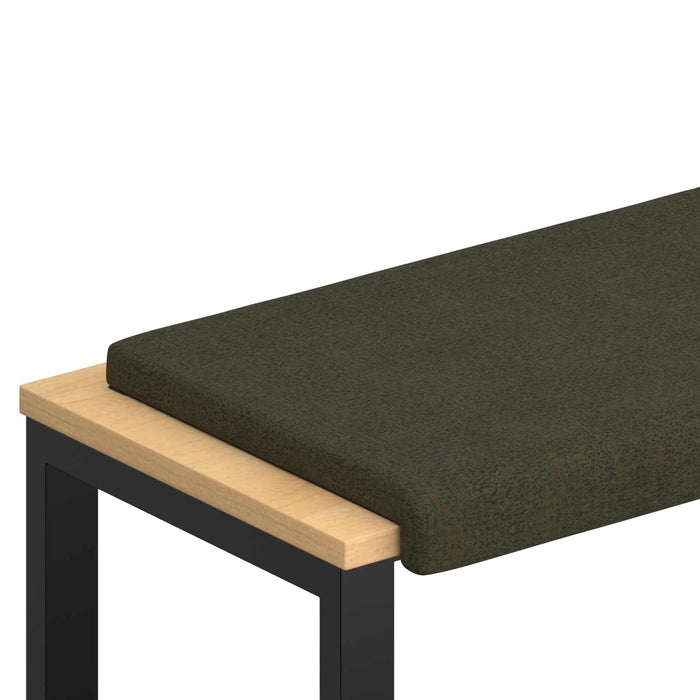 Perna pentru bancă Material din microfibră Verde Army WALTI